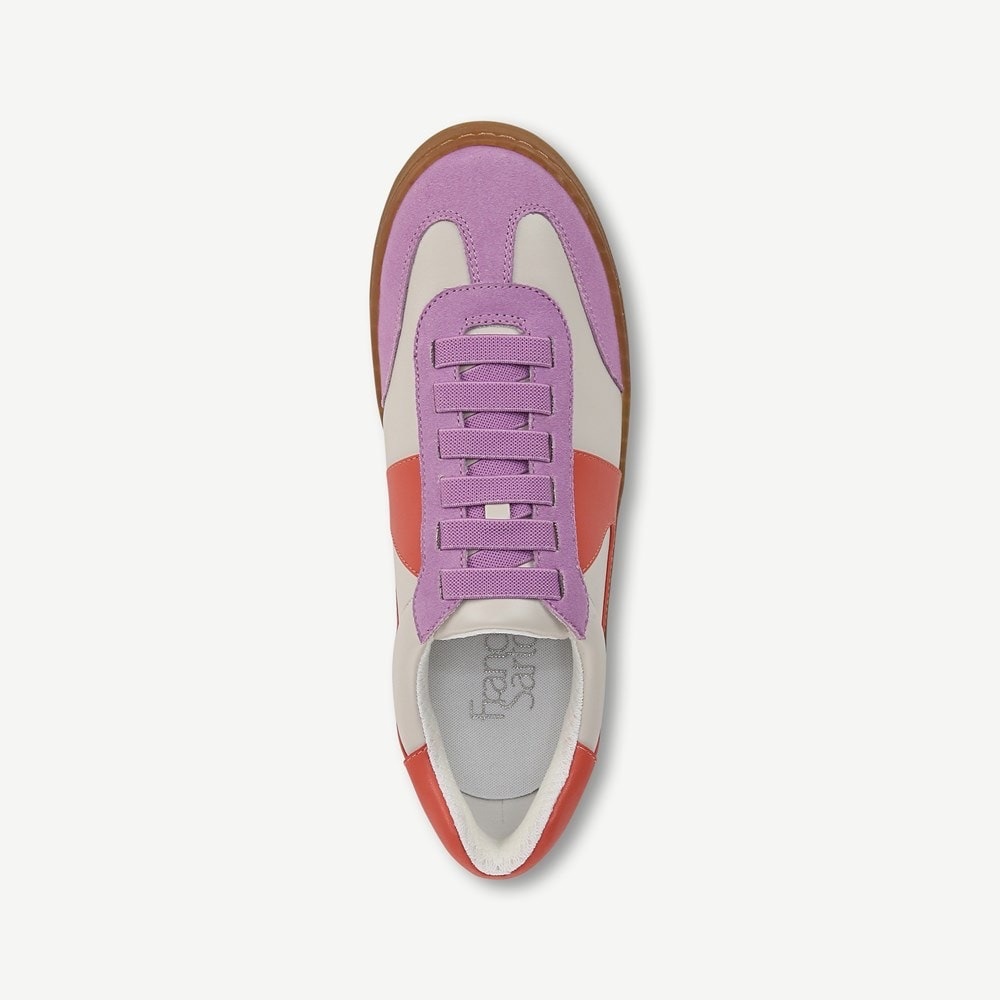 Franco Ponti Sneaker, Purple Coral, 8 WIDE - Picture 4 of 10